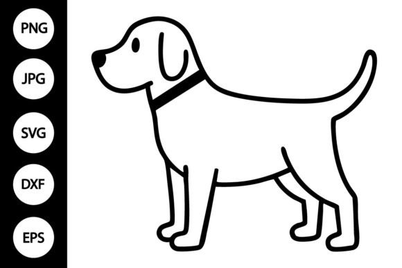 Download Outline Doodle Dog SVG, Coloring Page - Doodle dog svg Collection