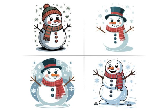 Download Christmas Penguin Animals Vector Pack - Penguin Collection