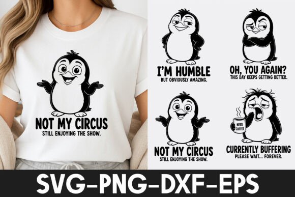 Download Funny Penguin Quotes SVG | Cute Penguin - Premium Resources