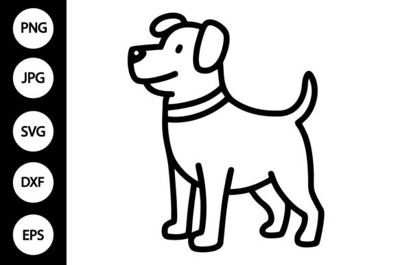 Download Outline Doodle Dog SVG, Coloring Page - Doodle dog svg Collection